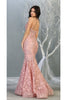 Lace Mermaid Evening Gown - LA7865 - Dress