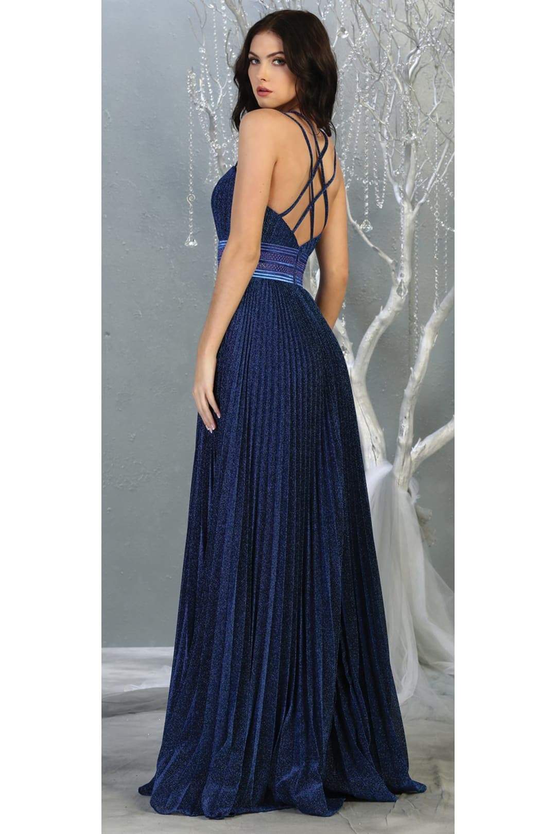 Prom Pleated Designer Long Dress And Plus Size