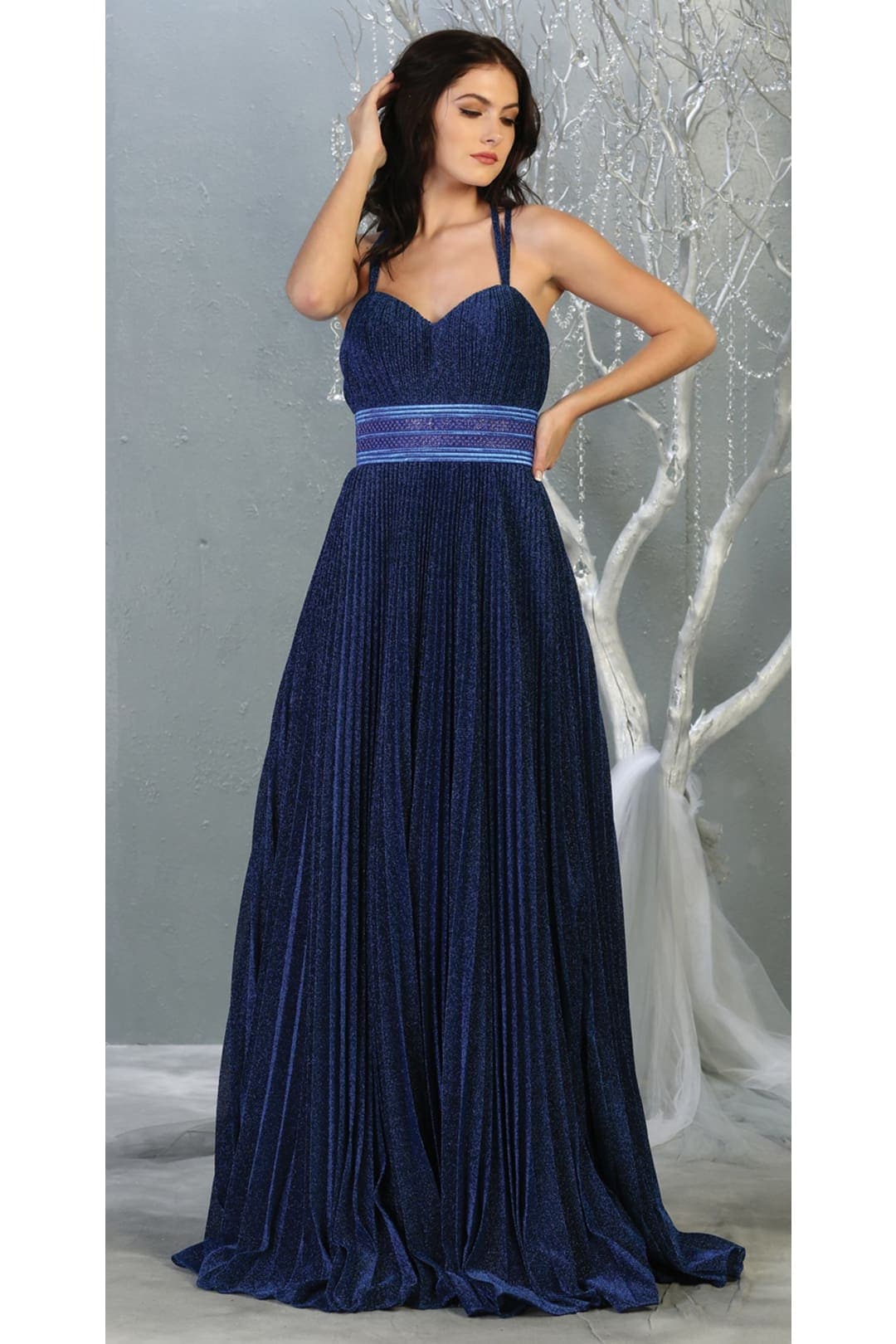 Prom Pleated Designer Long Dress And Plus Size