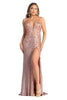 Red Carpet Sleeveless Dress - ROSE GOLD / 2 - Dress