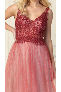 Prom Ombre Tulle Dress - Dress
