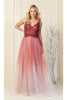 Prom Ombre Tulle Dress - Dress