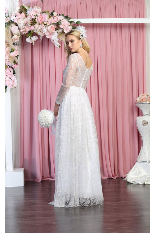 Long Sleeve Formal Gown - LA7920