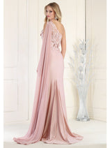 Plus Size Long Evening Gown Maxi Formal Dress for Women By Royal Queen RQ7943
