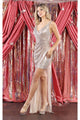 Sequined Holiday Dresses - Dress