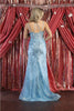 Royal Queen RQ7952 Sleeveless Deep V-Neck Gala Gown - Dress