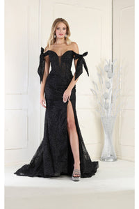 Royal Queen RQ7966 Off Shoulder Pageant Gown - Dress