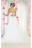 Royal Queen RQ7967 Spaghetti Straps Wedding Gown