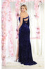 Royal Queen RQ7970 High Slit Prom Formal Gown - Dress