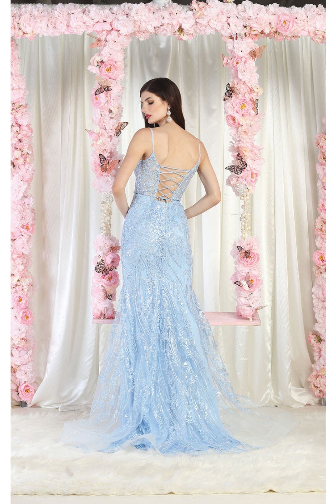 Royal Queen RQ7974 Embellished Evening Gown - Dress