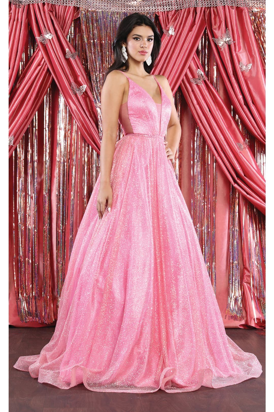 Royal Queen A Line Formal Dance Evening Gown RQ7983