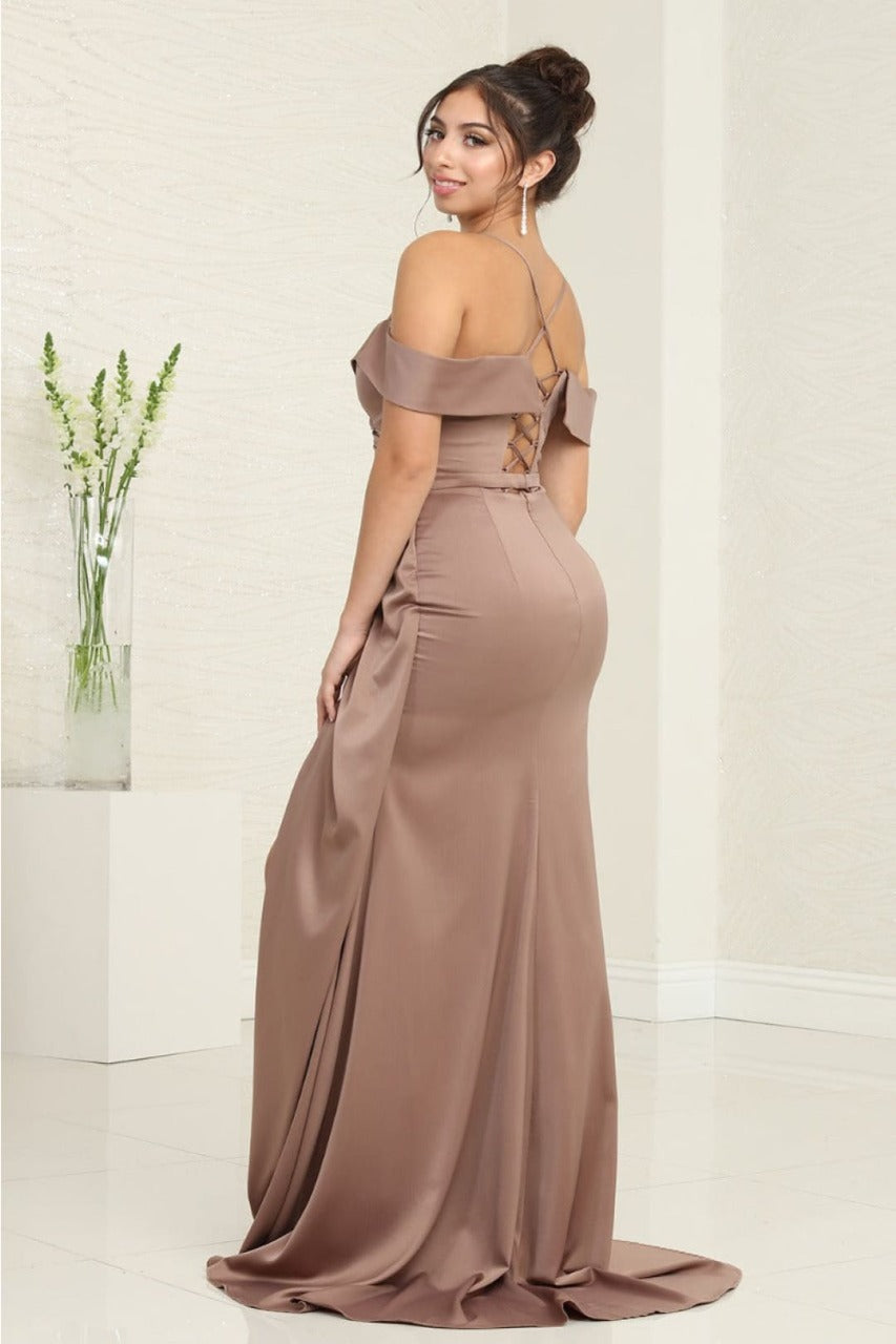 Royal Queen RQ7990 Sweetheart Ruched Detail Formal Dress - Dress