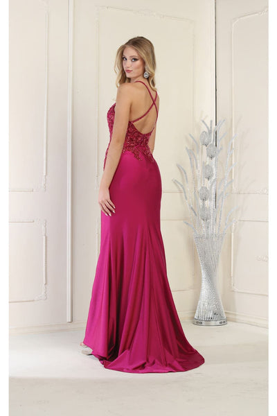 Royal Queen RQ7991 Sleeveless Long Evening Dress - Dress