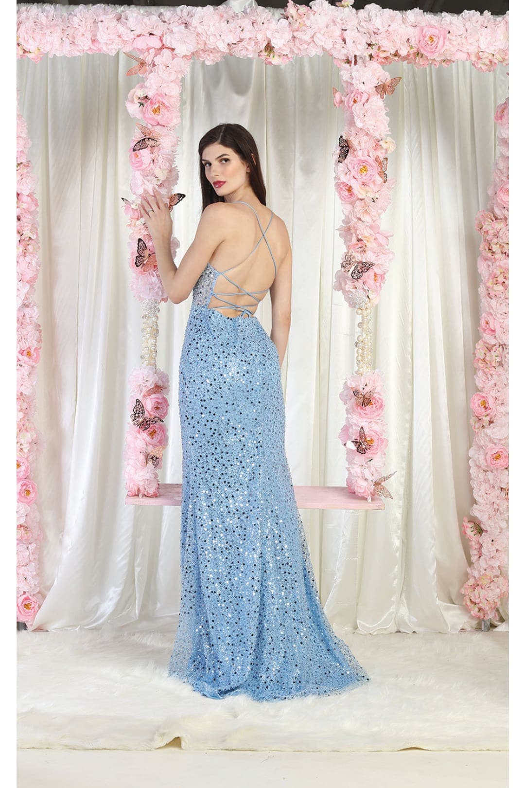Royal Queen RQ7993 Sexy Lace Up Prom Dress - Dress