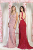 Royal Queen RQ8004 Sleeveless Sheath Sexy Sequined Prom Gown - Dress