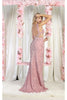 Royal Queen RQ8004 Sequined Prom Gown - Dress