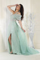 Royal Queen RQ8022 Sequin Asymmetrical A-line Beauty Pageant Dress - Dress
