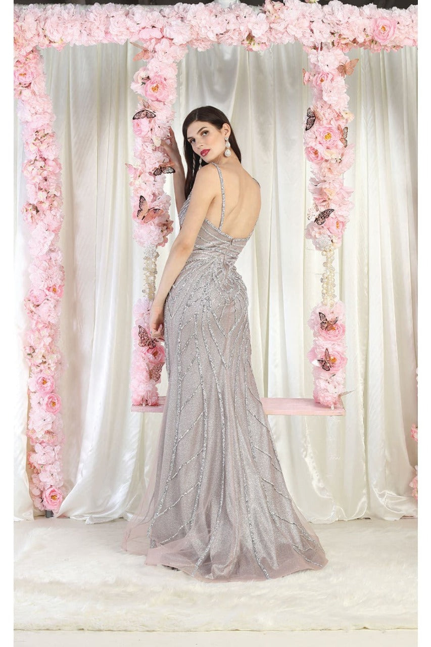 Royal Queen RQ8023 Embellished Red Carpet Gown - Dress