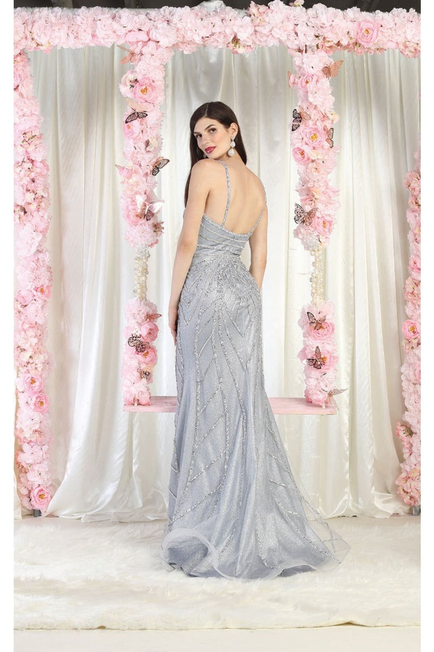 Royal Queen RQ8023 Embellished Red Carpet Gown - Dress