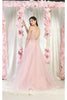 Royal Queen RQ8024 Spaghetti Straps Pageant Gown - Dress
