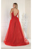 Royal Queen RQ8024 Spaghetti Straps Pageant Gown - Dress