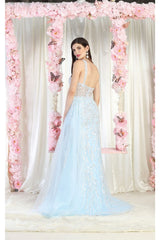 Royal Queen RQ8026 One Shoulder Embellished Gown - Dress