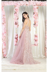 Royal Queen RQ8026 One Shoulder Embellished Gown - Dress