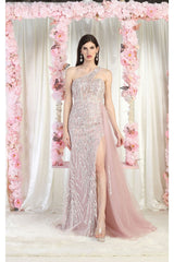 Royal Queen RQ8026 One Shoulder Embellished Gown - Dress