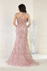 Royal Queen RQ8027 Illusion One Shoulder Embellished Evening Gown - Dress