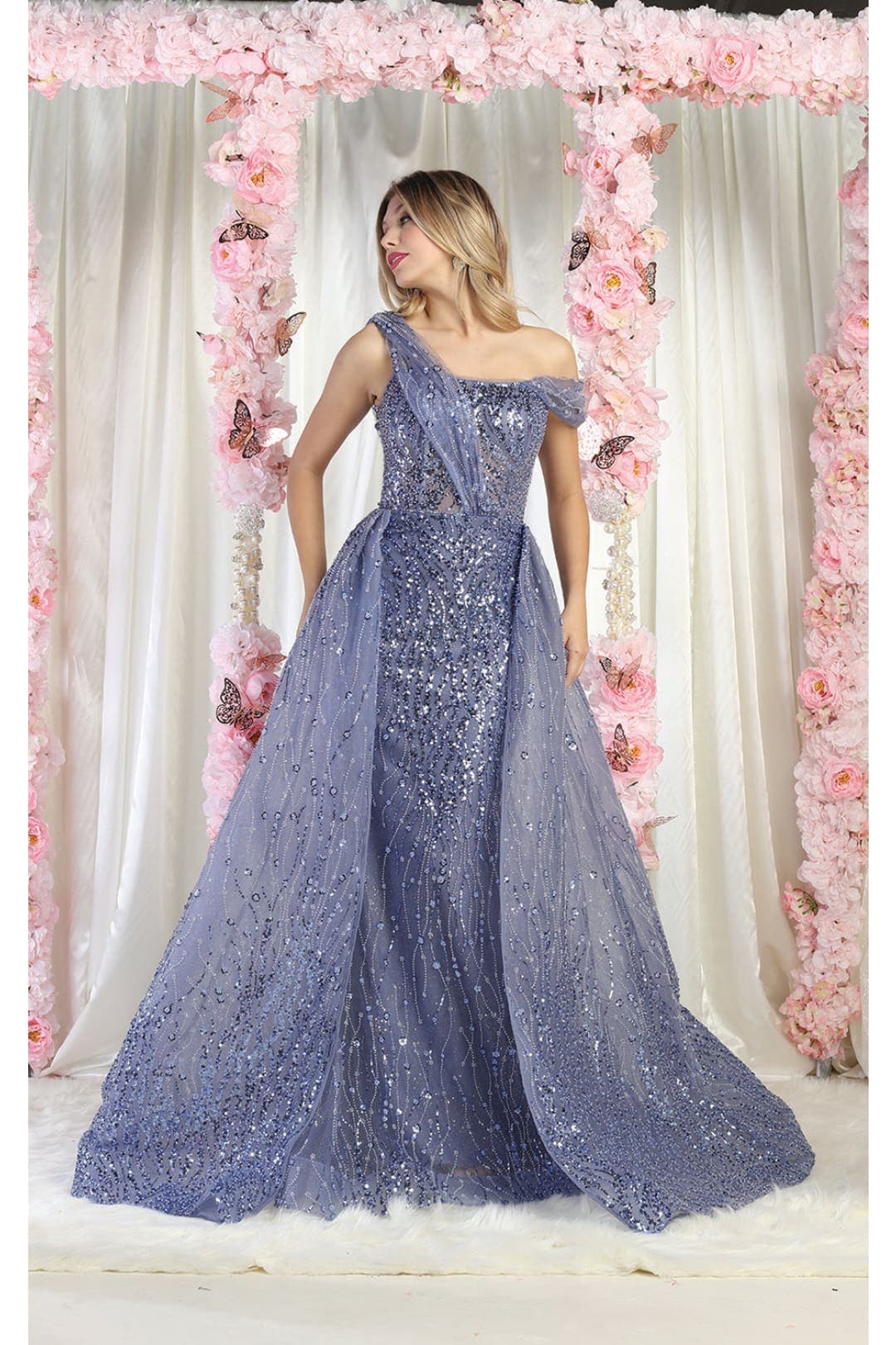 Royal Queen RQ8029 Convertible Special Occasion Gown |FormalDressShops