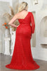 Royal Queen RQ8038 Fitted Beaded High Slit Formal Long Prom Dress - Dress