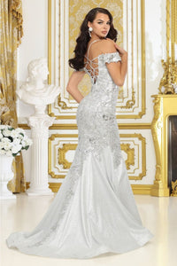 Royal Queen RQ8040 Mermaid Beaded Sweetheart Long Gala Dress - Dress