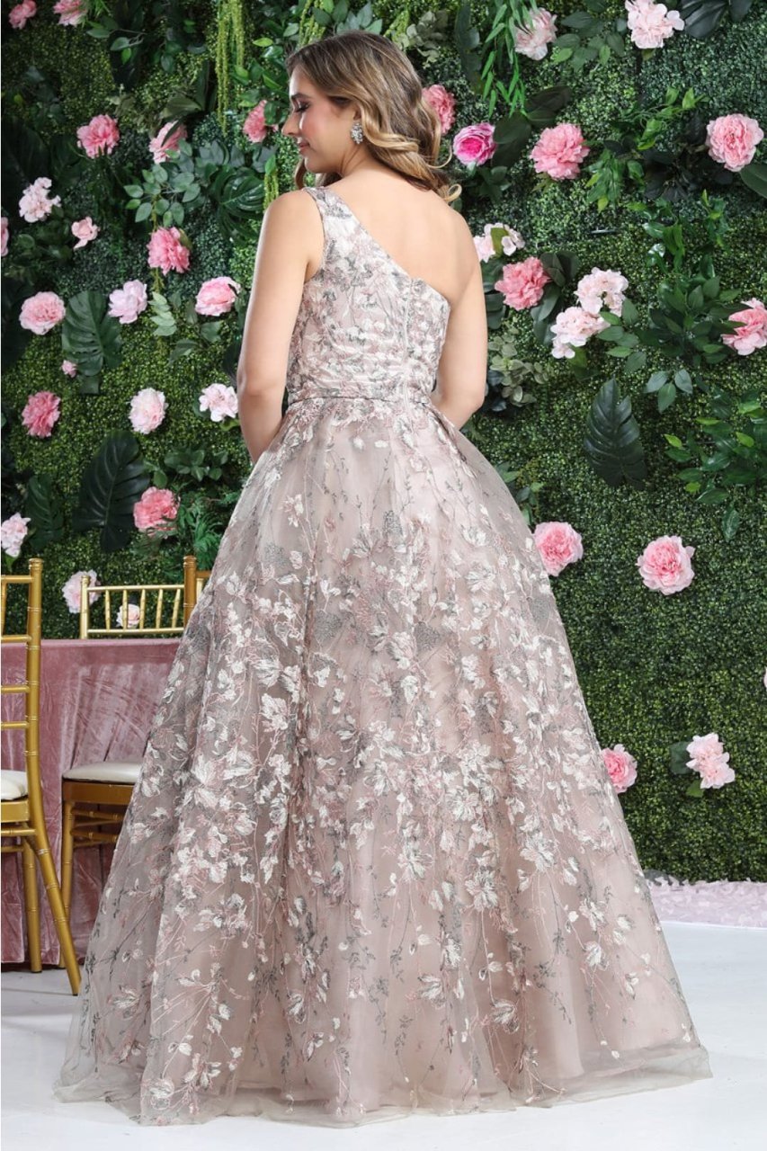 Royal Queen RQ8057 Sleeveless Mother of the Bride A-line Gown - Dress