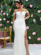 Royal Queen RQ8107 Ivory Beaded Applique Wedding Dress