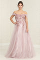 Royal Queen RQ8109-Elegant Floral Appliqué Sweetheart Gown
