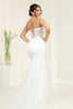 Royal Queen RQ8118 Stunning Ivory Floral Elegance Bridal and Prom Gown - Dress