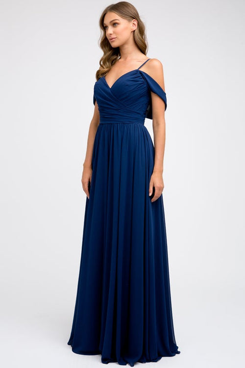 Juliet Dusty Rose Long Formal Dresses