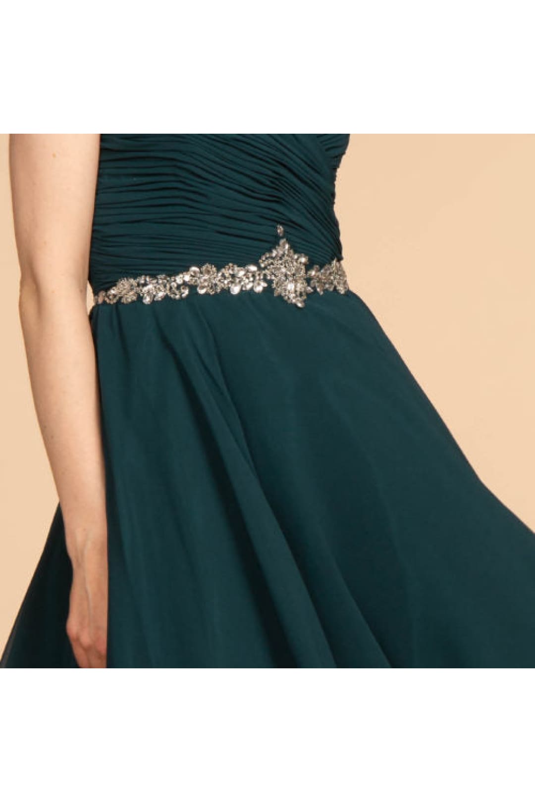 Ruched Strapless Sweetheart Short Dress by Elizabeth K GS1637 - Short Cocktail Dresses