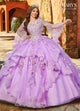 Alta Couture MQ3088 Ruffled Lace Quinceanera Dress