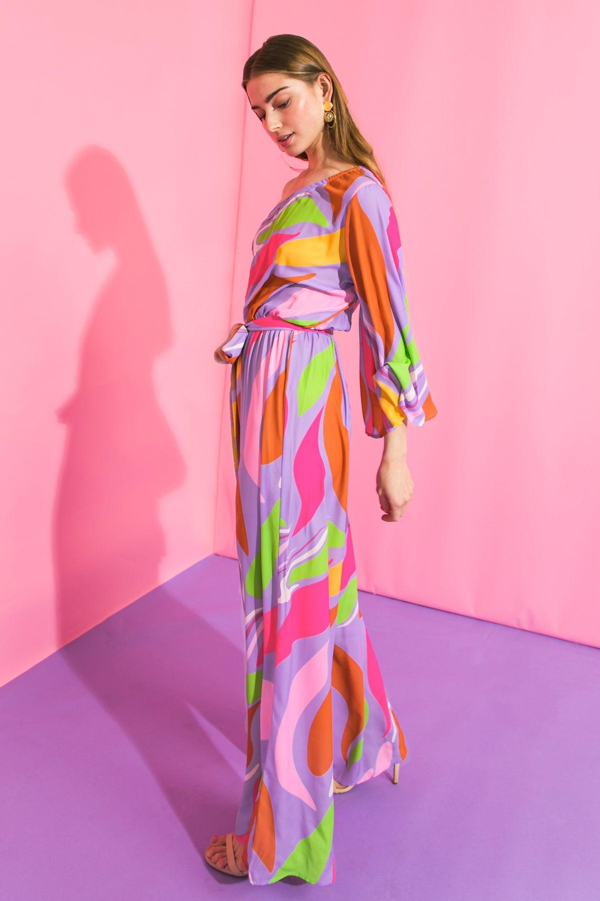 Flying Tomato LAVENDER JUMPSUIT
