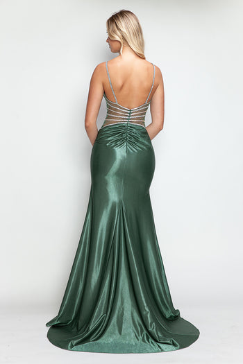 Evening Dress Sweetheart Spaghetti Strap Mermaid Gown By Lenovia 8344