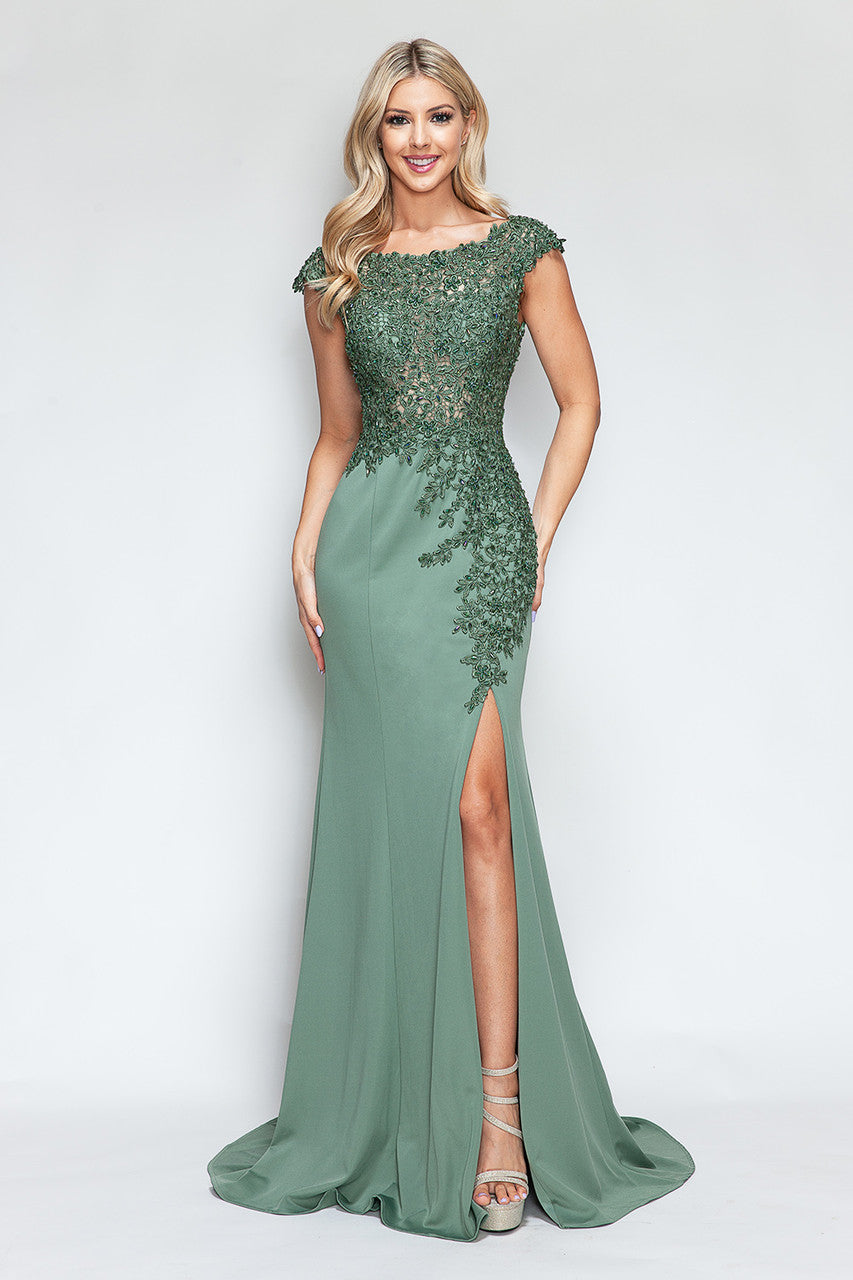 sage green formal dress for wedding Zapaka Women Dusty Prom with Slit A Line Off the Shoulder Print Long Party dress, Dusty Sage / US16 This green tulle ball gown evening dress captures a soft romantic elegance with a fresh Sage Dresses | Sage Green