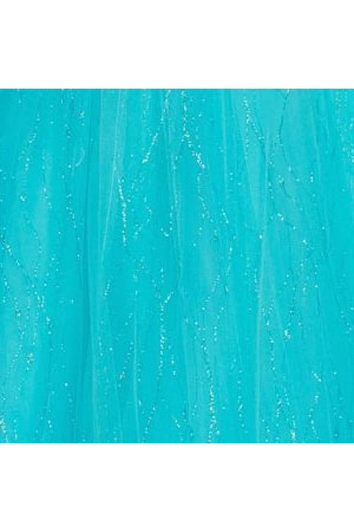 Scuba Fitted Strapless Slit Gown by Jovani 07138 - 00 / Turquoise - Long Formal Dresses