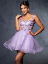 Semi-Formal Dress Sweetheart A-Line Cocktail Dress By May Queen MQ2149