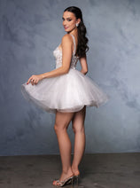 Semi-Formal Dress Sweetheart A-Line Cocktail Dress By May Queen MQ2149