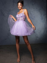 Semi-Formal Dress Sweetheart A-Line Cocktail Dress By May Queen MQ2149