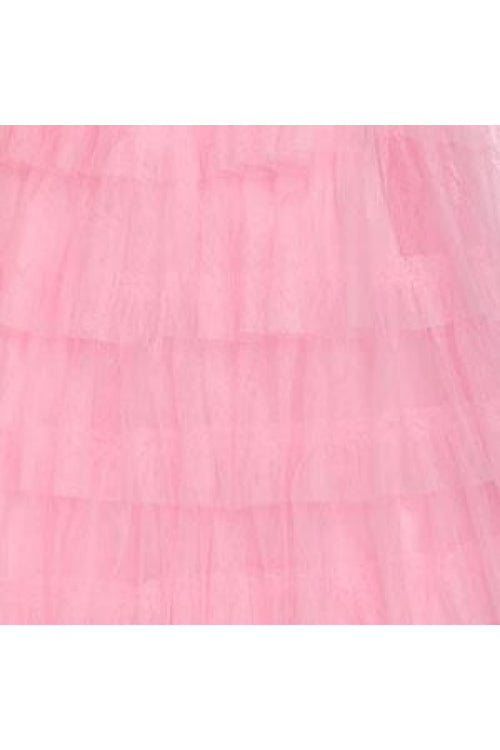 Sequin Fitted Off Shoulder Slit Gown by Jovani 26172 - 00 / Ice Pink - Long Formal Dresses