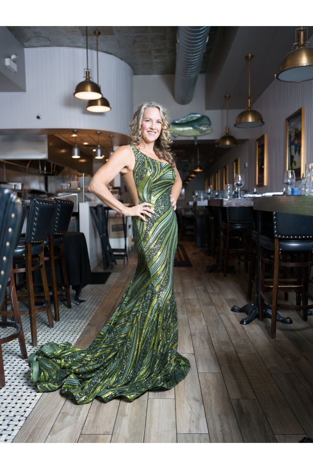 Sequin Fitted One Shoulder Gown by Jovani 24031 - Long Formal Dresses