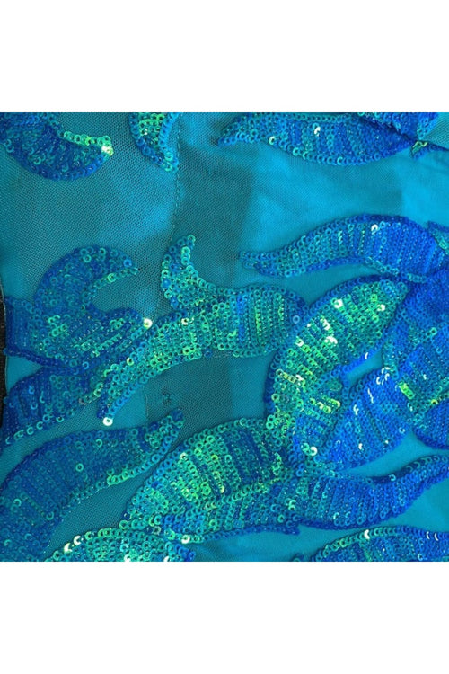 Sequin Fitted One Shoulder Slit Gown by Jovani 22853 - Long Formal Dresses