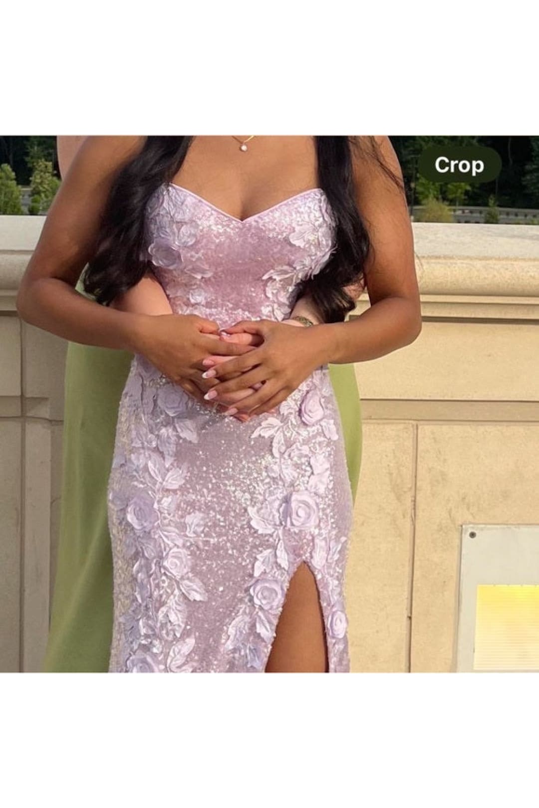 Sequin Fitted Sleeveless Slit Gown by Jovani 06109 - Long Formal Dresses